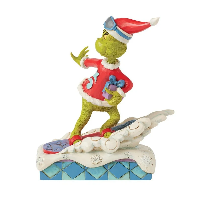 Die Grinch-Snowboard-Figur, Jim Shore 2025