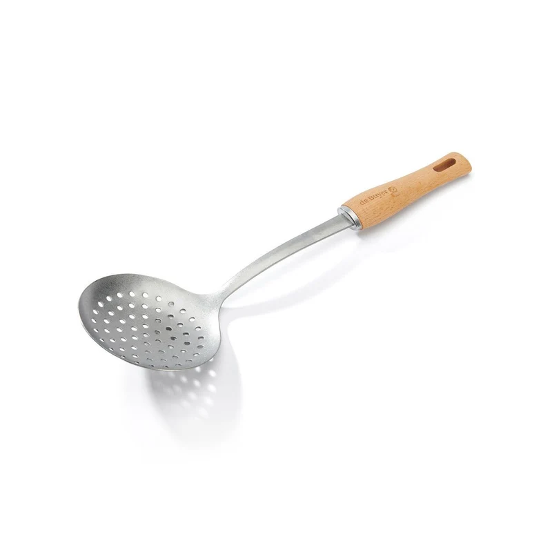de Buyer 'Schaumlöffel Edelstahl & Holz - B Bois'
