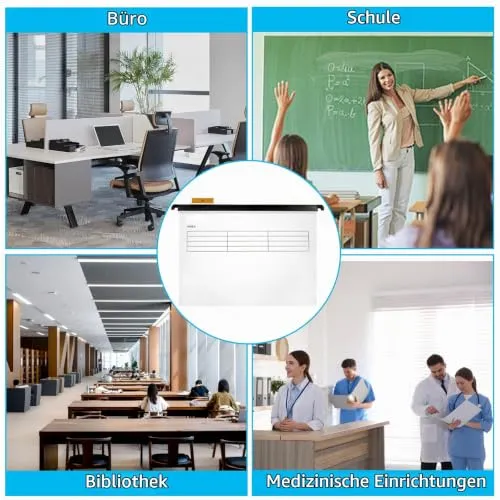 20 Stück Hängeregister A4 Hängemappen mit Tabs und Karteneinsätzen, Hängeordner Transparent Hängetasche, Hängehefter A4 für Schule, Büro, Bibliothek, Desktop-Aktenaufbewahrung