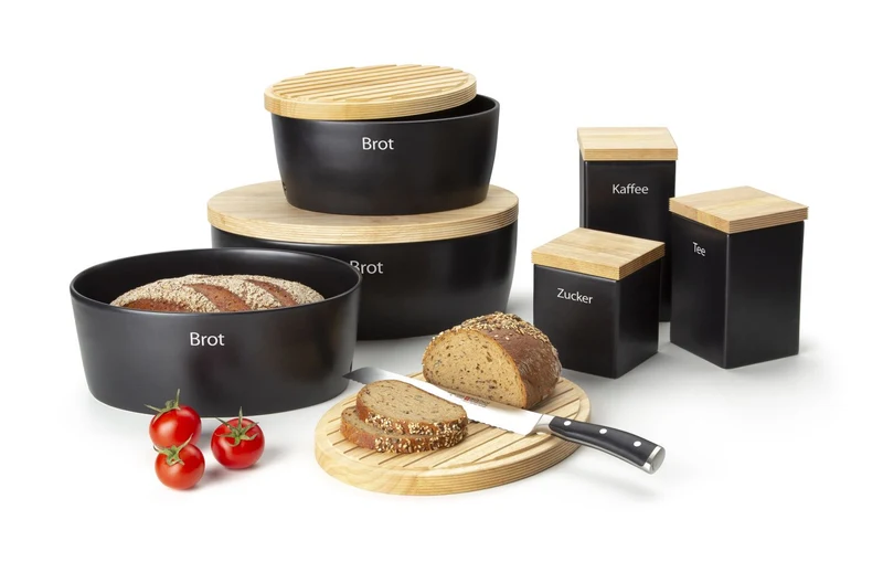 Brottopf mit Holzdeckel