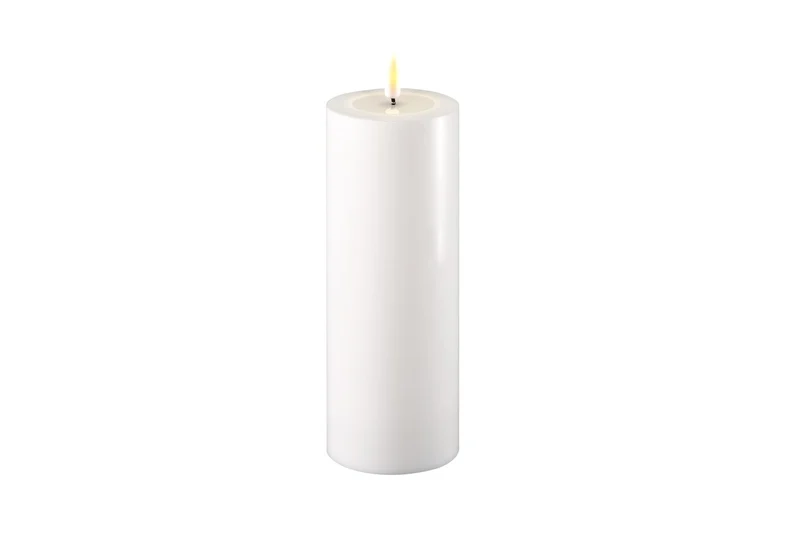 LED-Stumpenkerze 20 cm