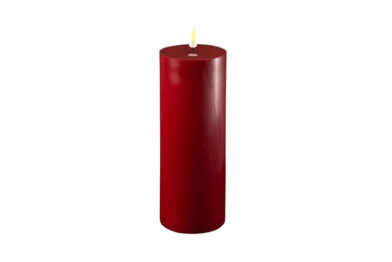 LED-Stumpenkerze 20 cm