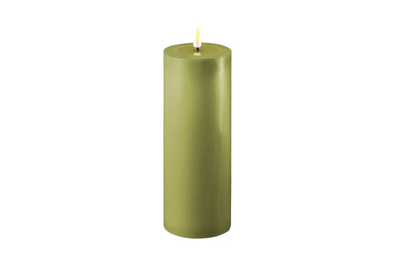 LED-Stumpenkerze 20 cm