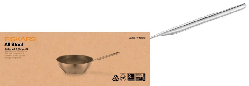 Wok 28cm "All Steel"