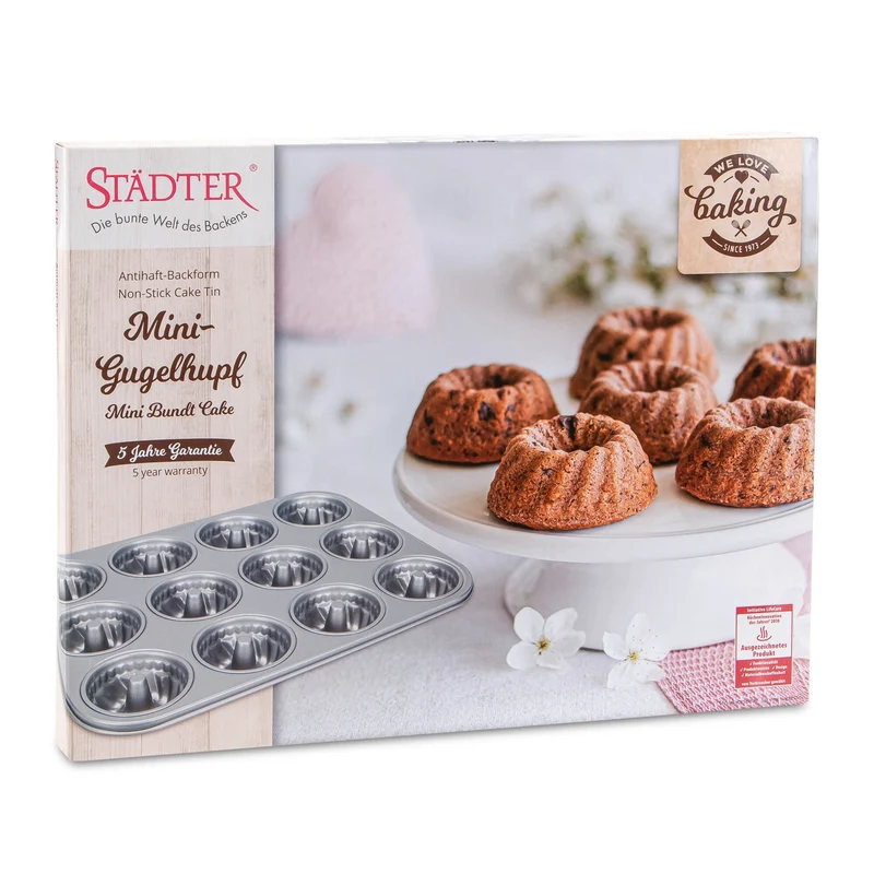 Städter 'We love baking, Gugelhupf Mini'