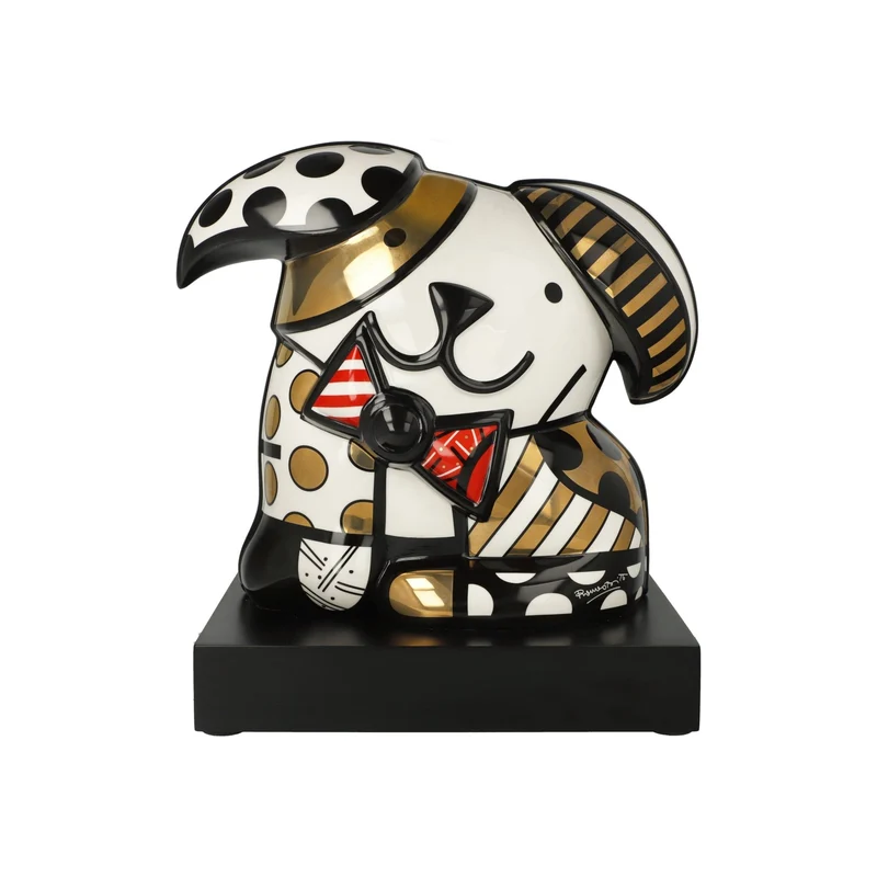 Goebel Pop Art, Figur, Romero Britto - Golden Ginger L.E. 2025