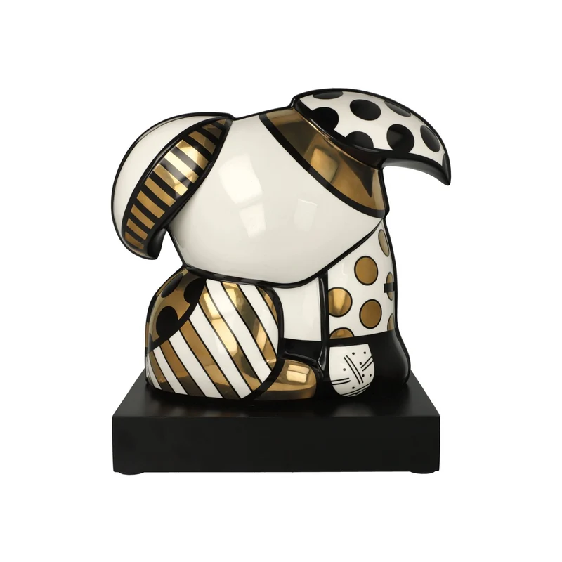 Goebel Pop Art, Figur, Romero Britto - Golden Ginger L.E. 2025