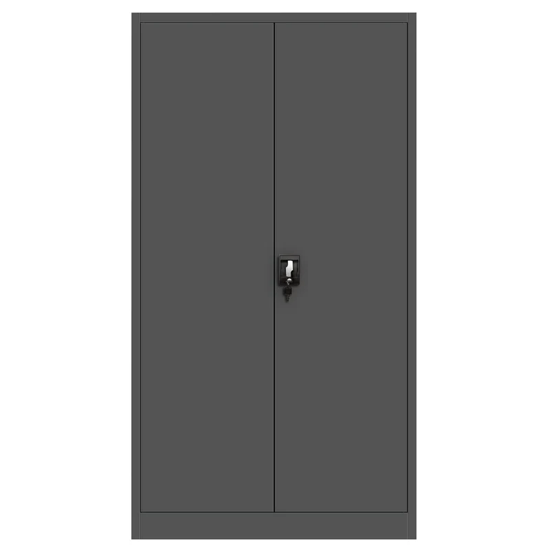 Jan Nowak Aktenschrank Metall abschließbar, Büroschrank, 195x90x40 cm