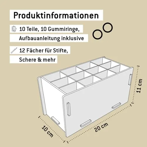 Werkhaus Container Penbox rot