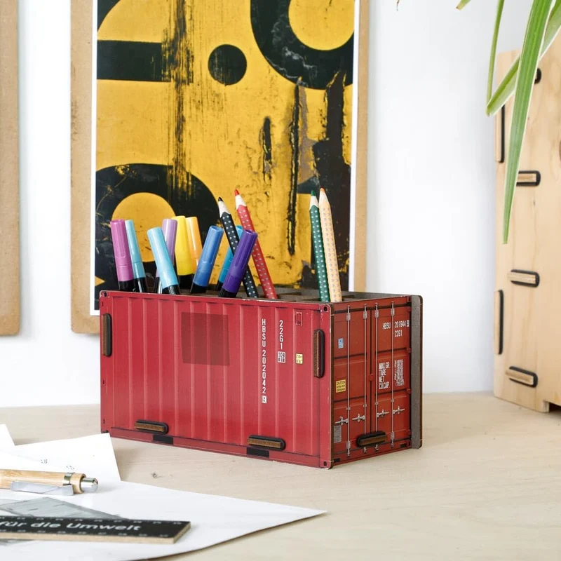 Werkhaus Container Penbox rot