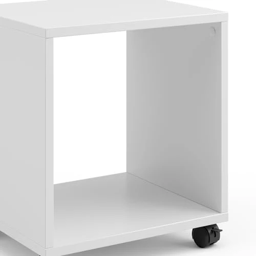Vicco Rollcontainer für Faltbox Bürocontainer Aktenregal Büroregal Aktenschrank (1 Fach)