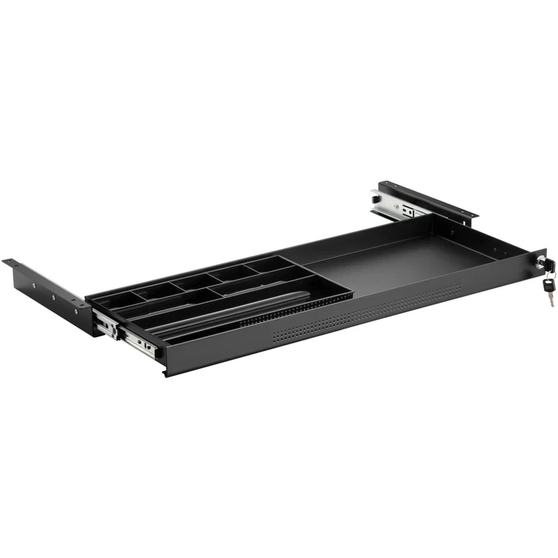 CAVO Dokumentenschublade abschließbar aus Stahl 740 x 250 mm