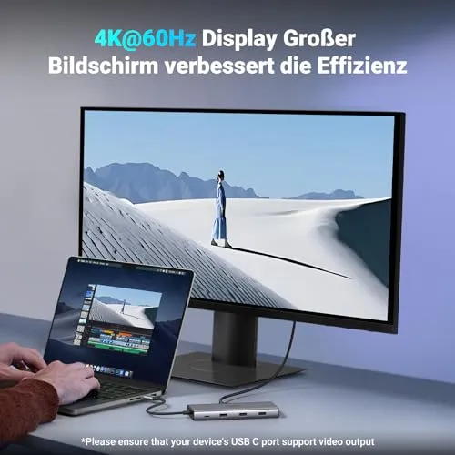 UGREEN Revodok Pro 109 USB C Hub 10Gbps Docking Station HDMI 4K@60Hz