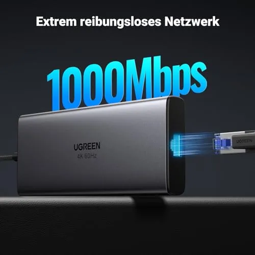 UGREEN Revodok Pro 109 USB C Hub 10Gbps Docking Station HDMI 4K@60Hz