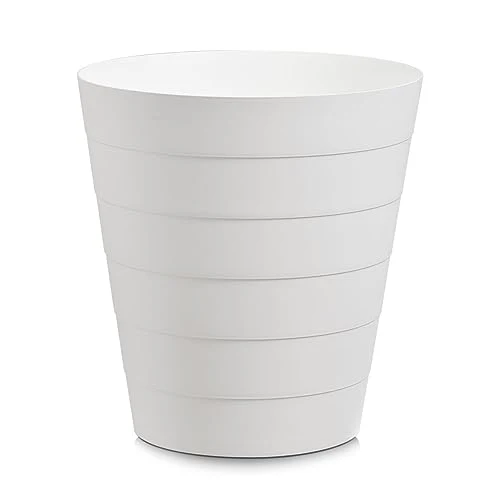 Papierkorb Mülleimer 13,5 Liter Fassungsvermögen (weiß)