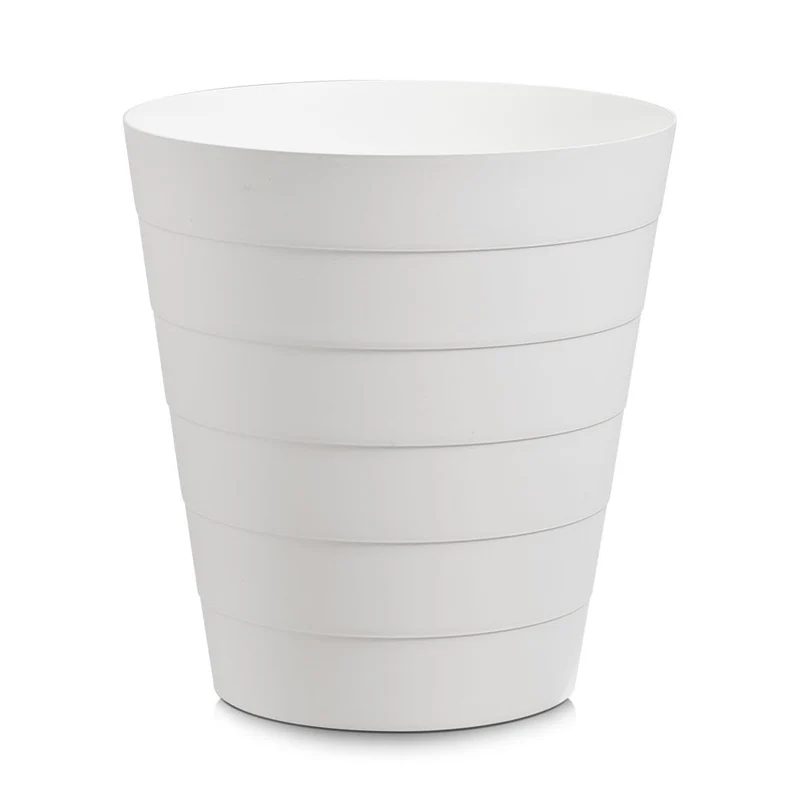 Papierkorb Mülleimer 13,5 Liter Fassungsvermögen (weiß)