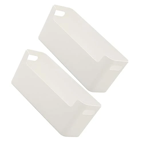 Alipis 4 Sätze Kleiner Organizer Für Zu Hause Buch Aufbewahrungsbox Office Organizer Montiert Badezimmerschrank- Zur Wandmontage Kommode Schultisch-boxen Pp 2 Stück * 4