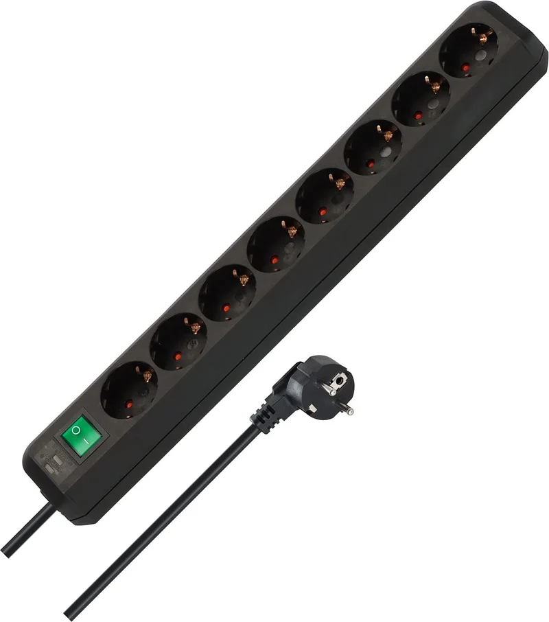 Brennenstuhl Eco-Line Steckdosenleiste 8-Fach