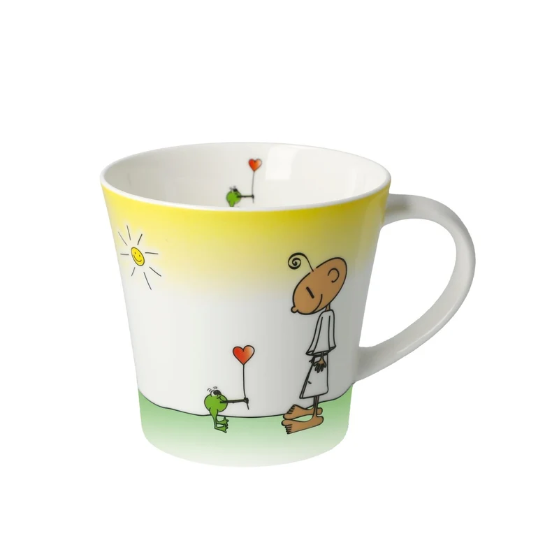 Goebel Der kleine Yogi® Wohnaccessoires 'Coffee-/Tea Mug - Glücklich'