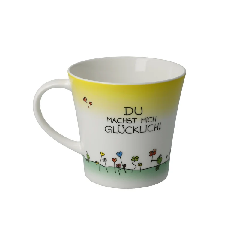 Goebel Der kleine Yogi® Wohnaccessoires 'Coffee-/Tea Mug - Glücklich'