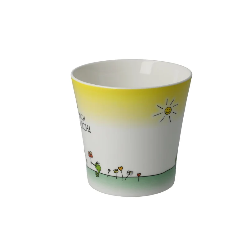 Goebel Der kleine Yogi® Wohnaccessoires 'Coffee-/Tea Mug - Glücklich'