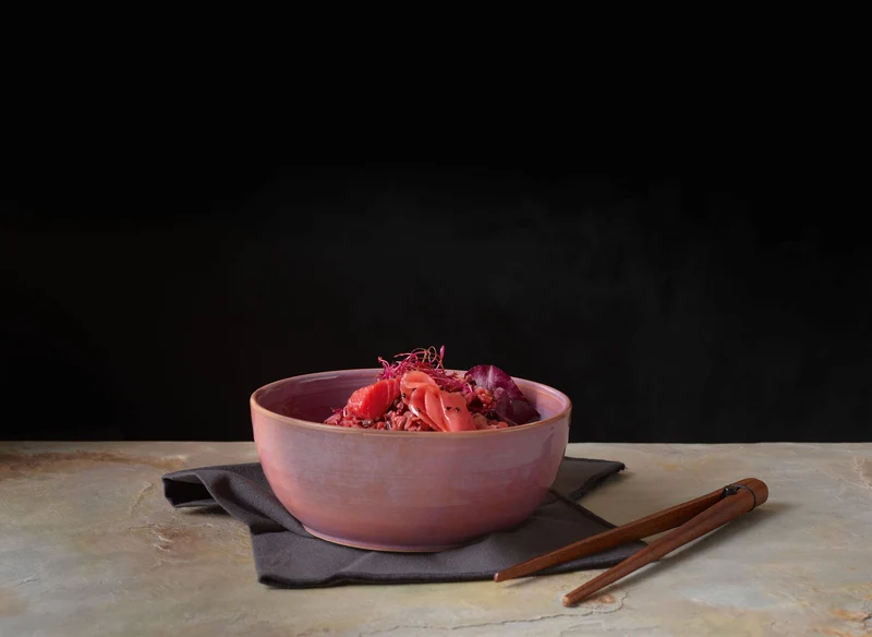 ASA, Poké Bowl litchi, Farbe lila, 0,8l.