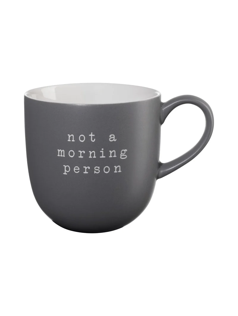 ASA 'Henkelbecher, "not a moorning Person"', 0,35l.