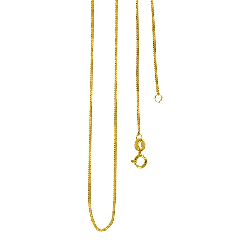 ILIANA - Kandare-Kette, ca. 50 cm, 750 Gelbgold
