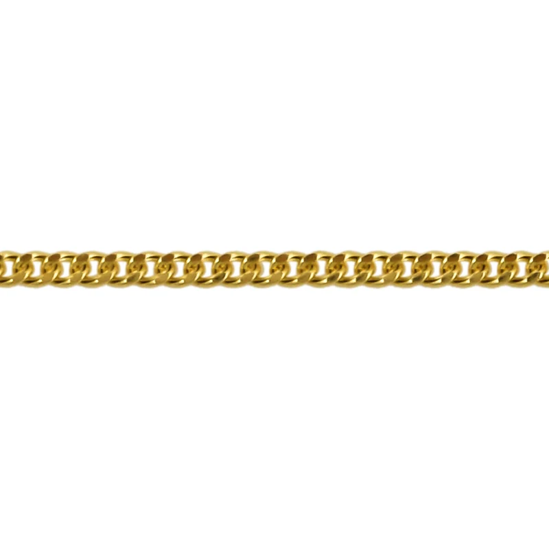 ILIANA - Kandare-Kette, ca. 50 cm, 750 Gelbgold