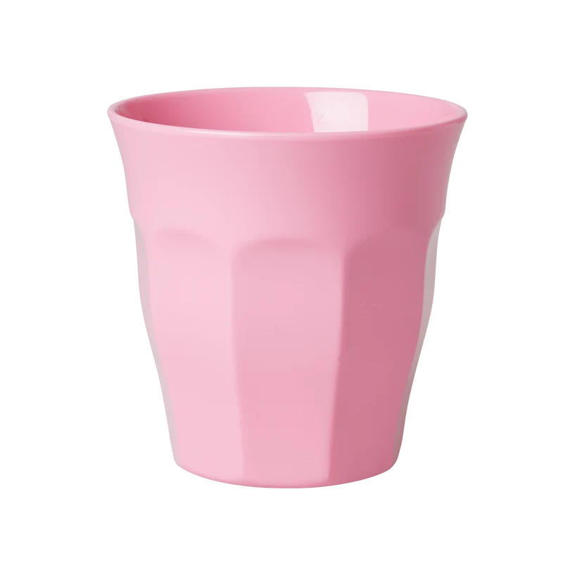 Rice, Melamine Becher dunkel Pink, 250 ml
