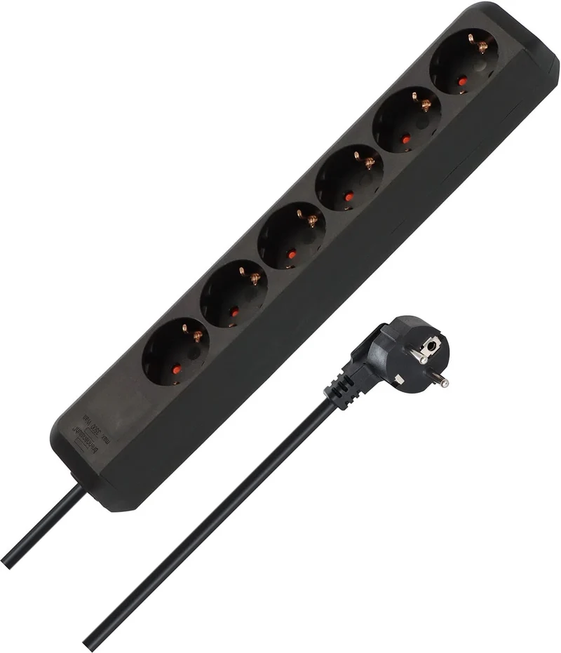 Brennenstuhl Eco-Line Steckdosenleiste 6-Fach