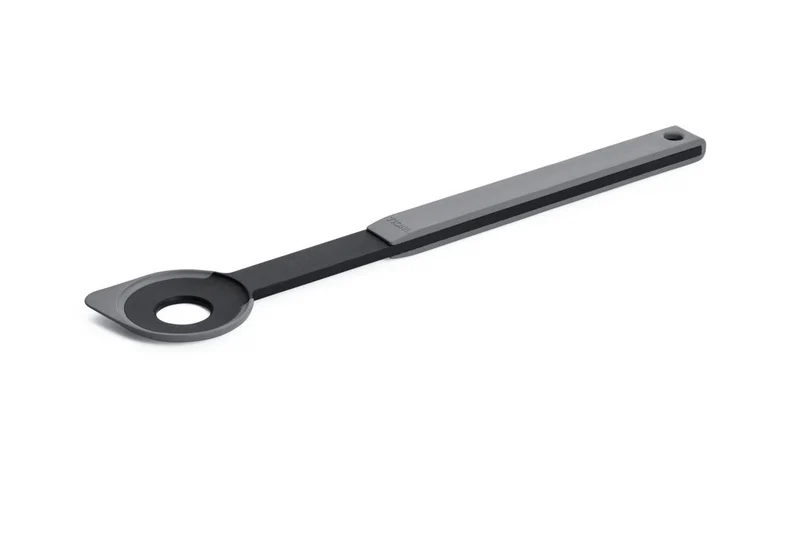 WOLL 'Cook it Lochlöffel - grau - 32,5cm'