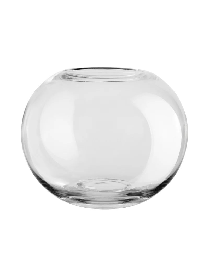 ASA, Vase Crystal, D21,5cm, H17,2