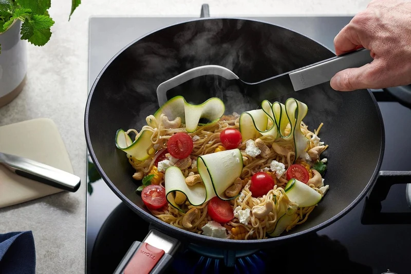 WOLL 'Wok-Pfannenwender grau - 33cm'