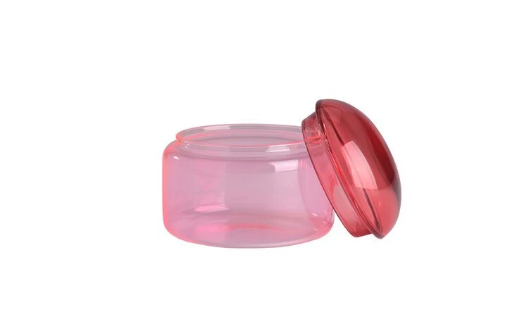 Voile, Glasdose S, Gift Company, Borosilikatglas, rot/rosa