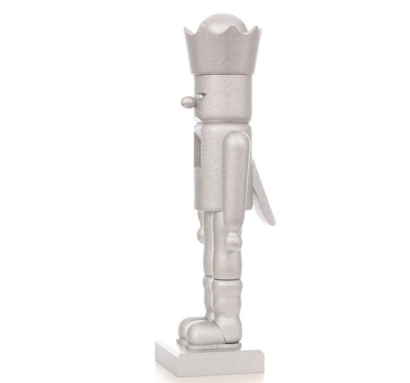 Ulbricht 'Nussknacker Glimmer König silber - 48,5cm' 2025 limitiert