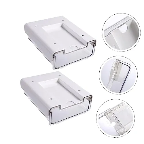 2stücke Aufbewahrungsboxen Tisch Für Büro Und Schule Organizer Aus Hochwertigem Material Für Stifte Hörer Und Unsichtbar Und Platzsparend