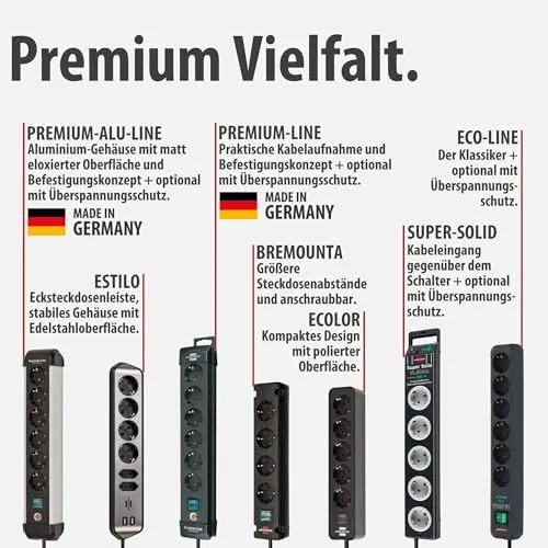 Brennenstuhl Ecolor Steckdosenleiste 4-Fach