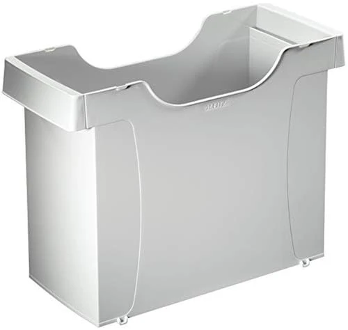 Leitz Hängemappenbox Uni-Box A4, Für bis zu 20 gefüllte A4 Hängemappen, Schwarz, Plus Serie, 19080095
