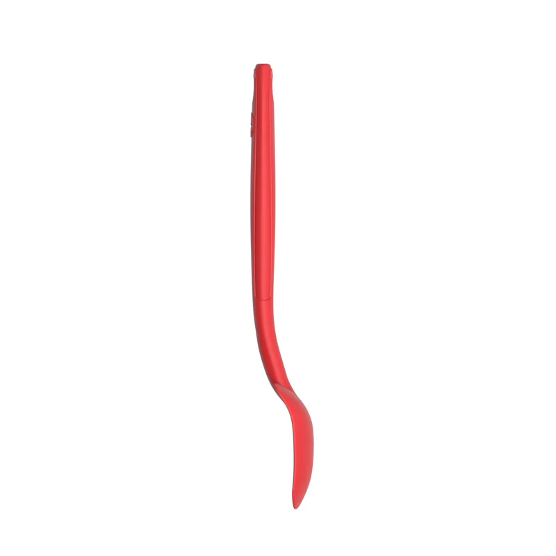 Restelöffel 20cm, KochBlume, Silikon, Edelstahl, rot