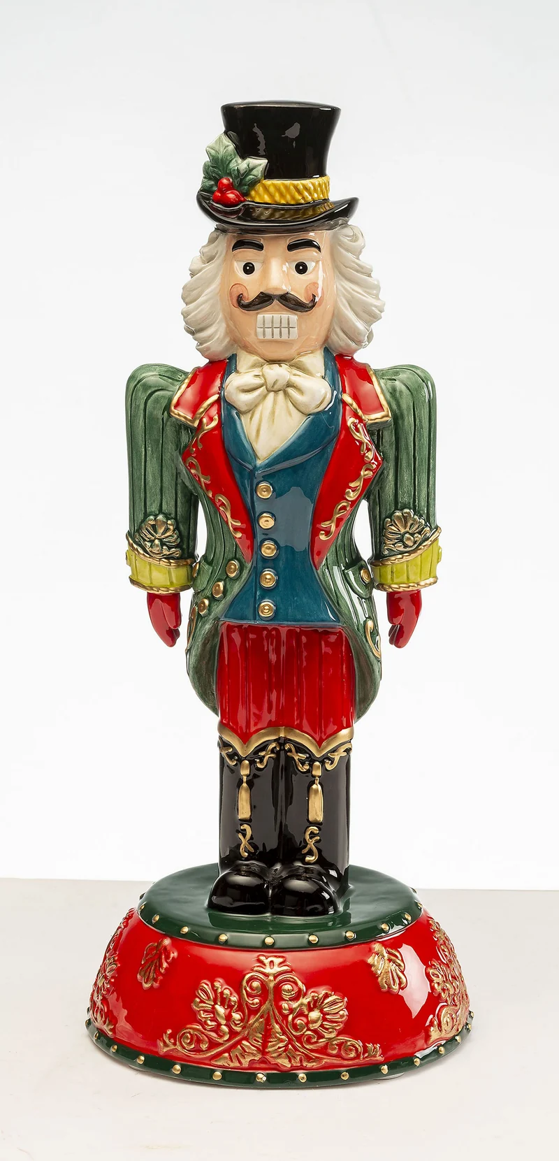 Fitz & Floyd Christmas Collection Figur SCHIACCIA VERDE - 40 cm - 2024