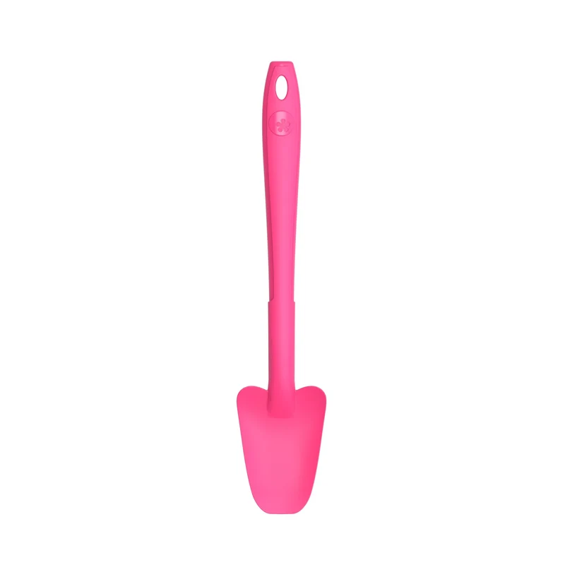 Restelöffel 20cm, KochBlume, Silikon, Edelstahl, pink