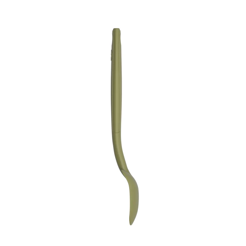 Restelöffel 20cm, KochBlume, Silikon, Edelstahl, olive