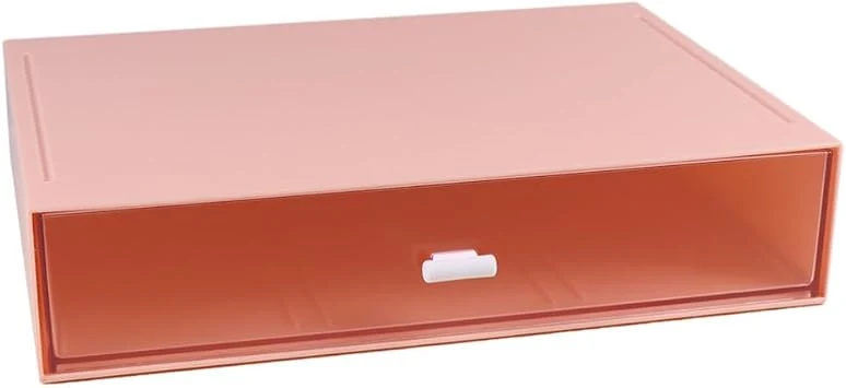 ifundom Schubladen Organizer Satz aus Abs mit Schubladenartigem Design Leichter Büroaufbewahrungsbox für Schreibtisch und Schlafzimmer zur Organisation