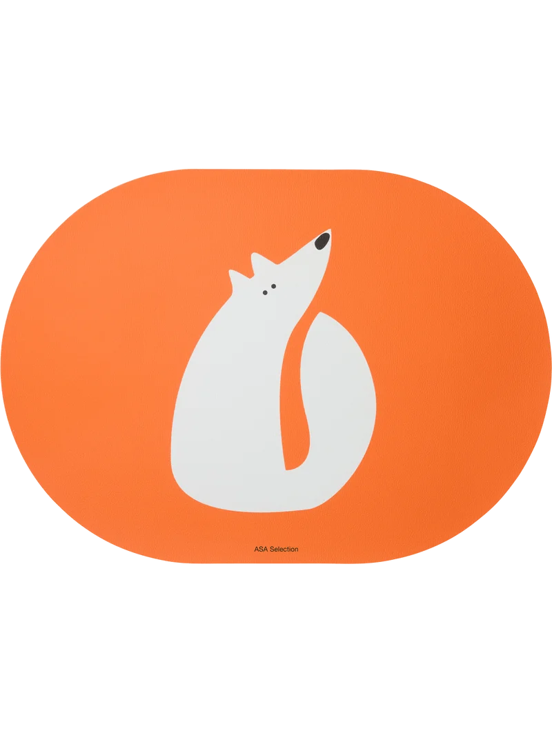 ASA, Tischset "Fuchs", 46 x 33 cm, Lederoptik