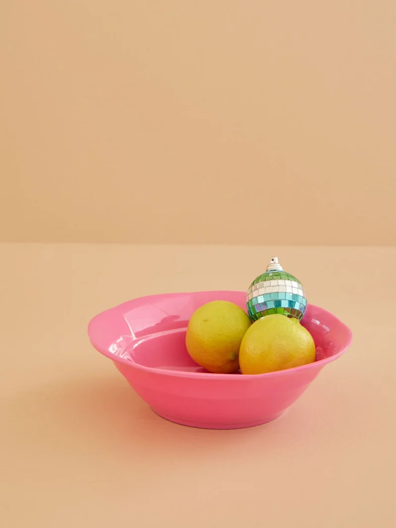 rice, Melamine Suppenschüssel Fuchsia, 400ml