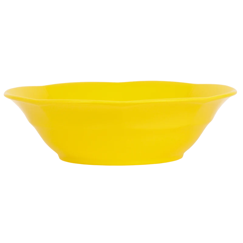 rice, Melamine Suppeschüssel gelb, 400ml