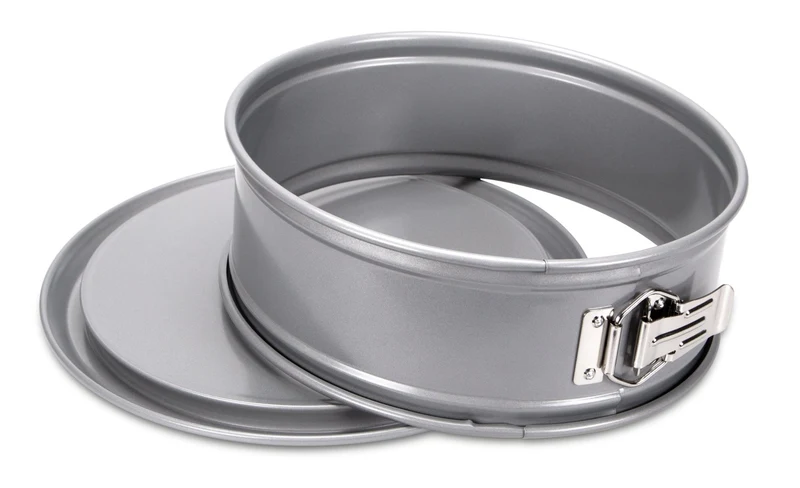 Städter 'WE-LOVE-BAKING-Springform ø 20 cm / H 7 cm Silber mit Flachboden'