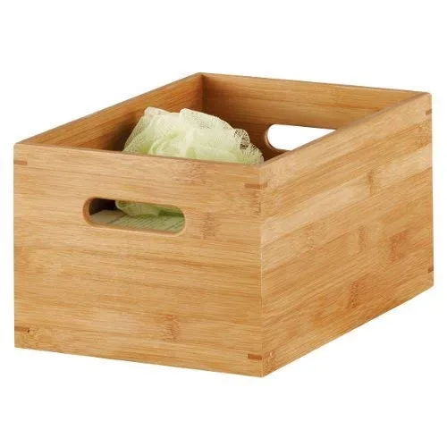Zeller 13340 Aufbewahrungskiste, Bamboo, ca. 30 x 20 x 14 cm, Sonstige