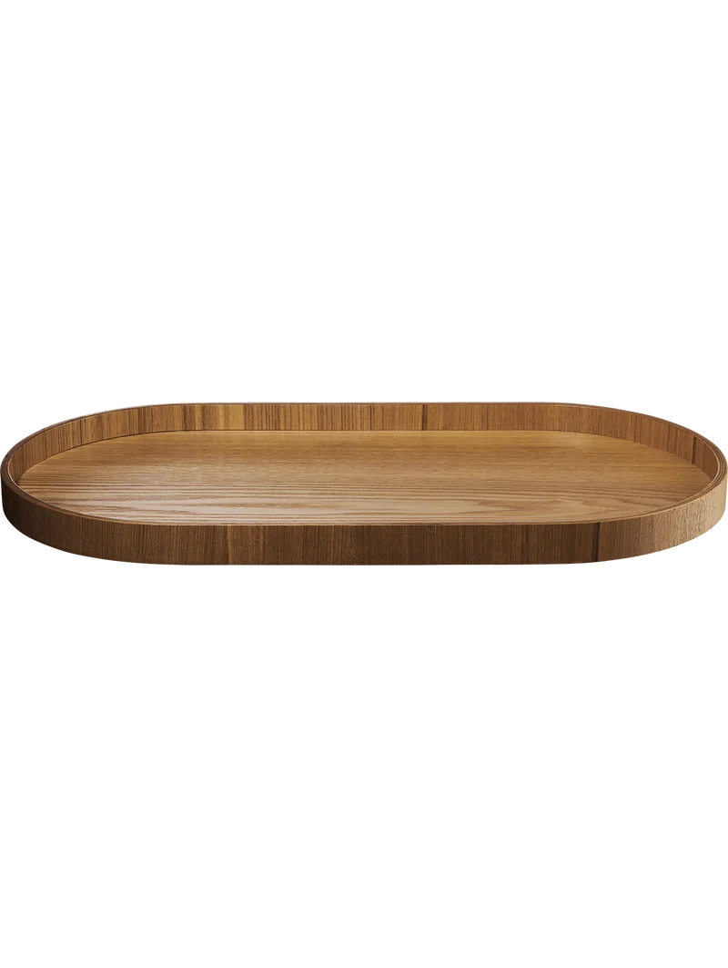 ASA, Holztablett oval, Wood, Weidenholz